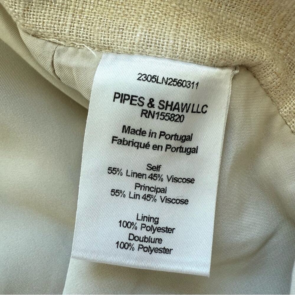 NEW!!! Veronica Beard women linen ankle pants size 0 Authentic - Picture 6 of 10